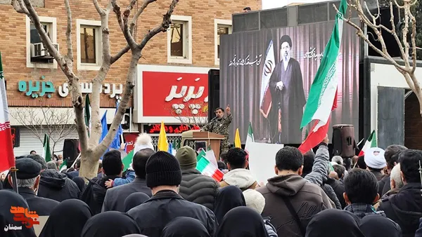 بیعت مردم سمنان با رهبر جدید انقلاب- هجدهم اسفندماه ۱۴۰۴ معراج شهدای شهرستان سمنان