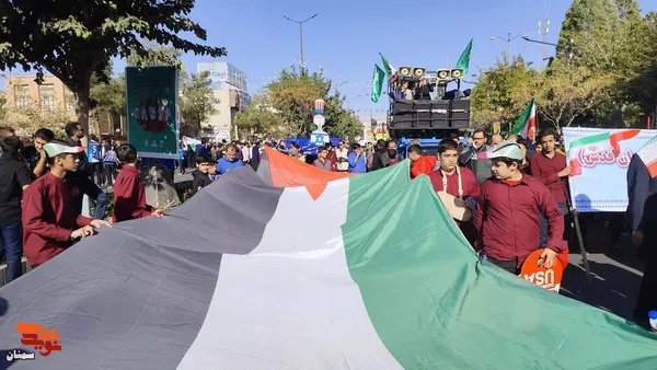 راهپیمایی یوم&zwnj;الله ۱۳ آبان- شهرستان سمنان