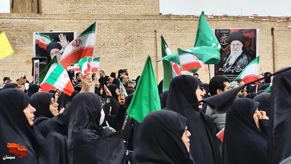 بیعت مردم سمنان با رهبر جدید انقلاب- هجدهم اسفندماه ۱۴۰۴ معراج شهدای شهرستان سمنان