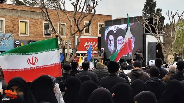 بیعت مردم سمنان با رهبر جدید انقلاب- هجدهم اسفندماه ۱۴۰۴ معراج شهدای شهرستان سمنان