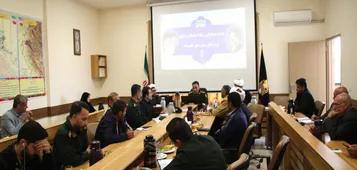 تصاویر/ برگزاری جلسه هماهنگی و برنامه‌ریزی استقبال، تشییع و تدفین شهدای گمنام در خراسان شمالی