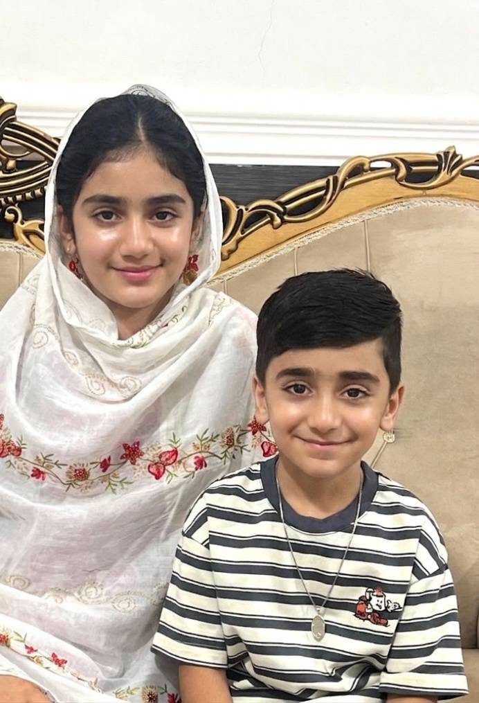 مهدیه و امین؛ دو فرشته‌ای که خانه را از صدای خنده خود خالی کردند